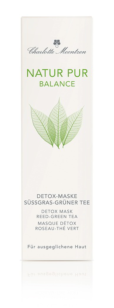 Natur Pur BALANCE Detox-Maske Süßgras-Grüner Tee