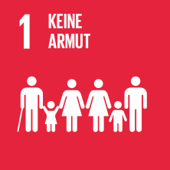 SDG Logo 1 Keine Armut